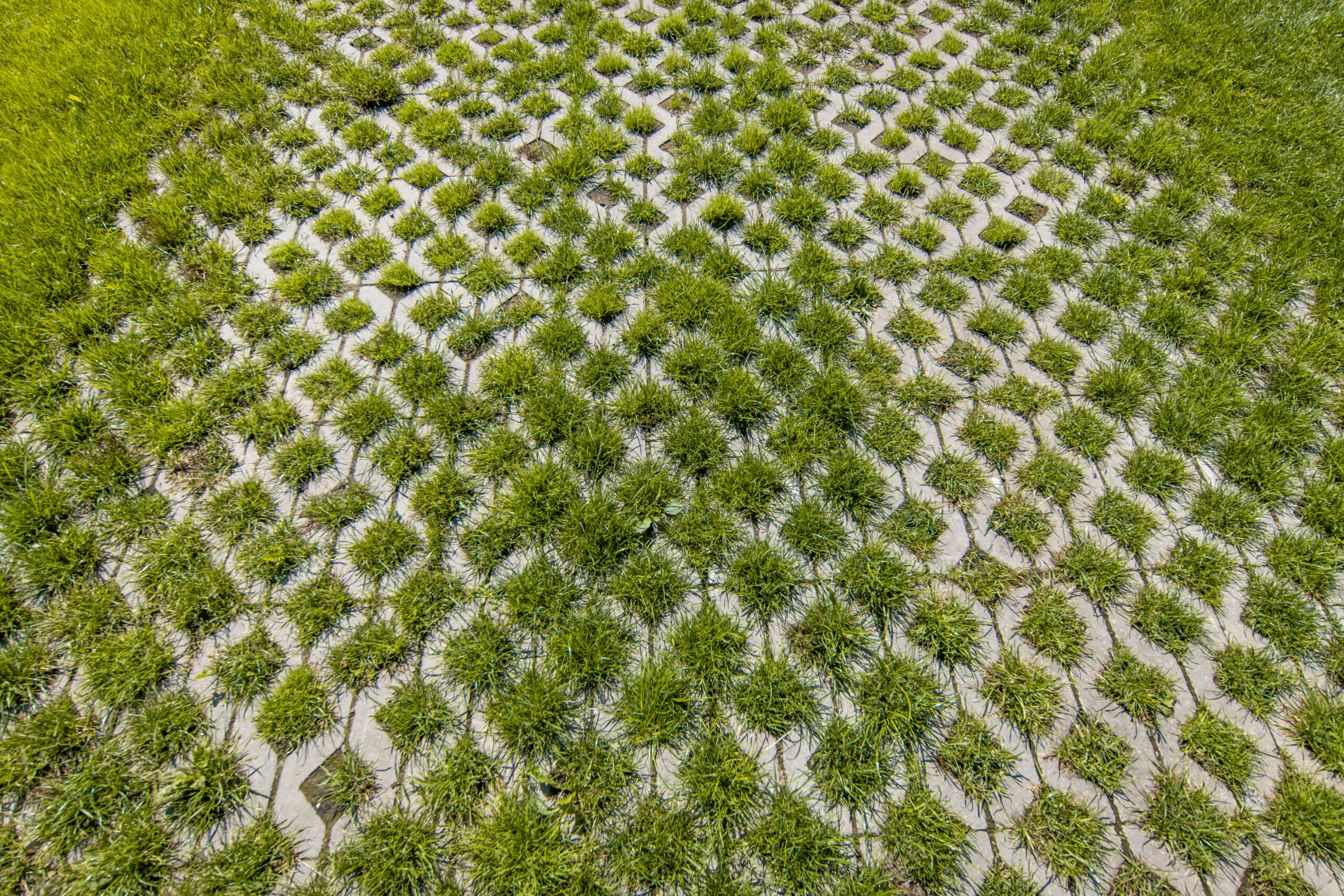 GRASTEGELS grasbetontegels waterdoorlatend klimaatadaptief hittestress klimaatbestendig