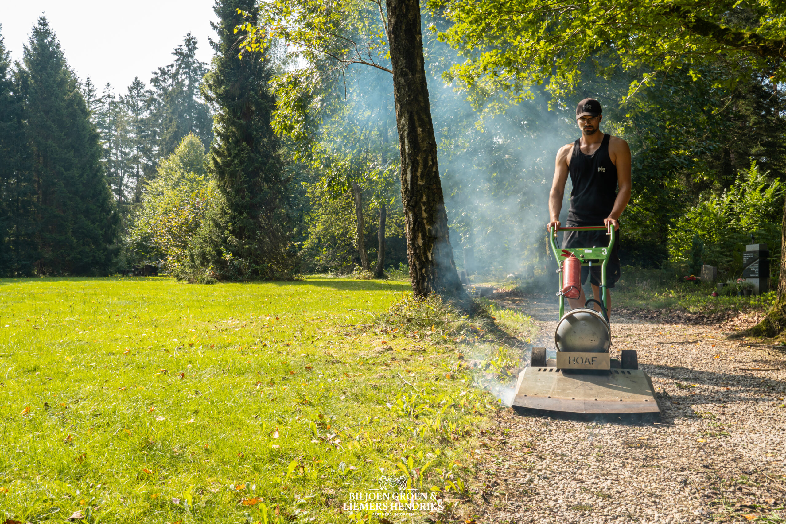 onkruid wegbranden hovenier velp tuinen tuinbeheer